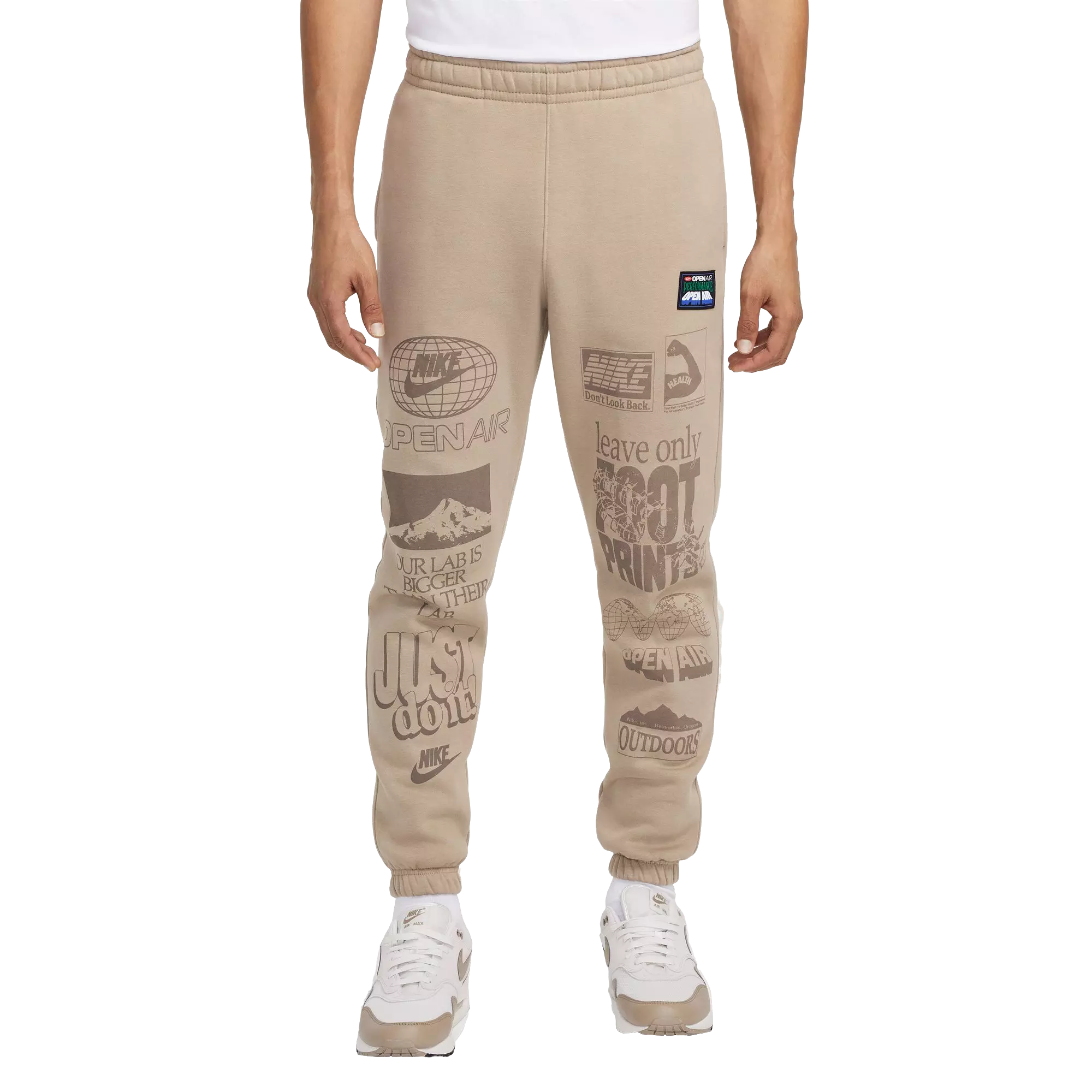 Nike Men s Sportswear Club Fleece Joggers Khaki Hibbett